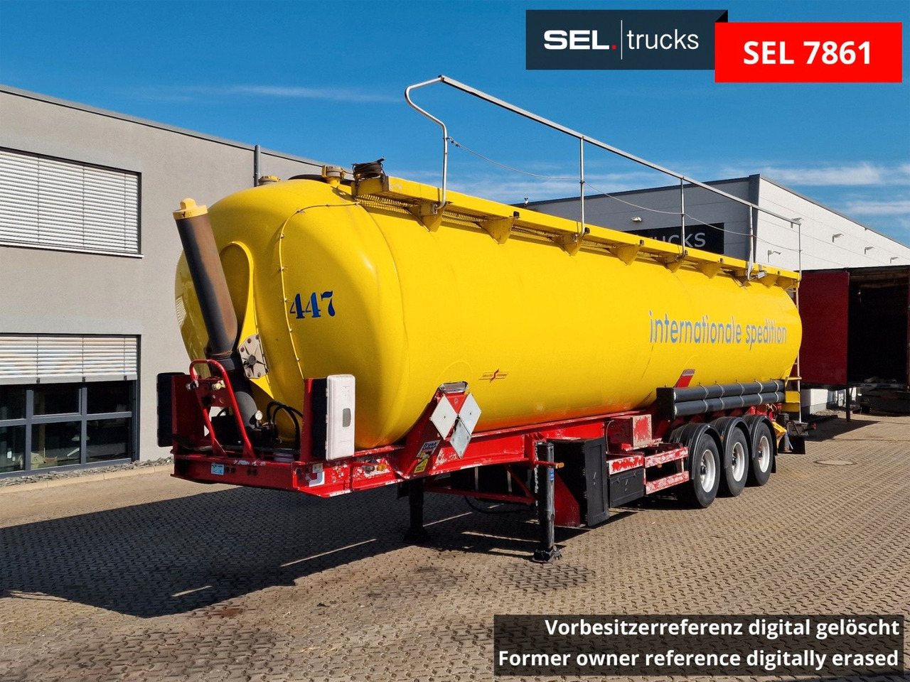 Spitzer SK 2766 CAL GGVS / Kippsilo / 66 m3 / ADR ATDR A - Silo semi-trailer: picture 1 Spitzer SK 2766 CAL GGVS / Kippsilo / 66 m3 / ADR ATDR A - Silo semi-trailer: picture 1