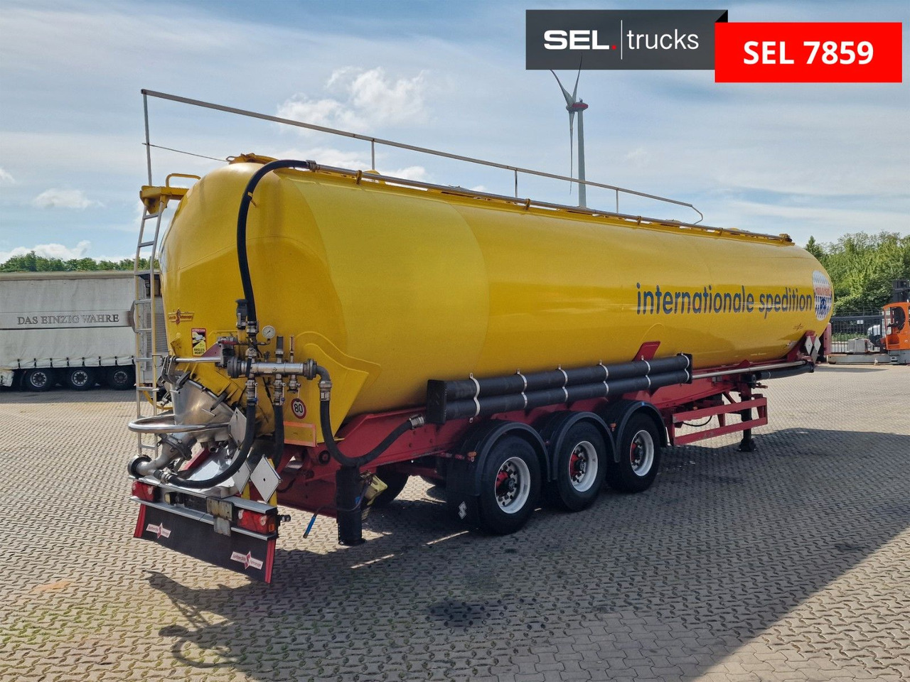 Spitzer SK 2766 CAL GGVS / Kippsilo / 66m3 / ADR AT - Silo semi-trailer: picture 5 Spitzer SK 2766 CAL GGVS / Kippsilo / 66m3 / ADR AT - Silo semi-trailer: picture 5