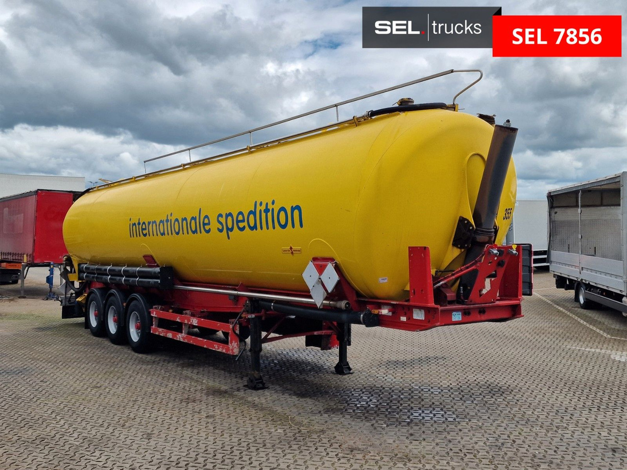 Spitzer SK2766 CAL GGVS / Kippsilo / 66m3 / ADR AT - Silo semi-trailer: picture 3 Spitzer SK2766 CAL GGVS / Kippsilo / 66m3 / ADR AT - Silo semi-trailer: picture 3