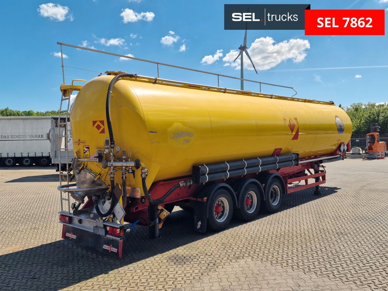 Spitzer SK2766CAL GGVS / Kippsilo / Alu / ADR AT / 66m³ - Silo semi-trailer: picture 5 Spitzer SK2766CAL GGVS / Kippsilo / Alu / ADR AT / 66m³ - Silo semi-trailer: picture 5