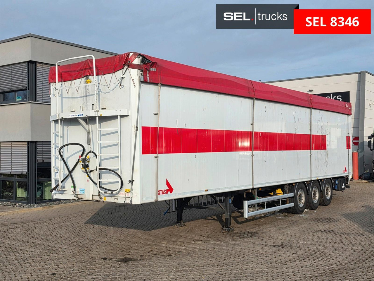 Stas S3000ZX - Walking floor semi-trailer: picture 1 Stas S3000ZX - Walking floor semi-trailer: picture 1