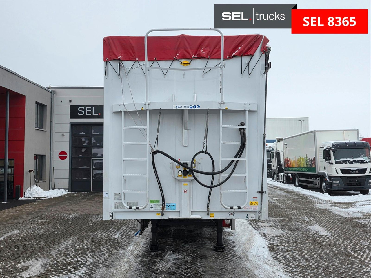 Stas S300ZX / 2 Liftachsen - Walking floor semi-trailer: picture 2 Stas S300ZX / 2 Liftachsen - Walking floor semi-trailer: picture 2