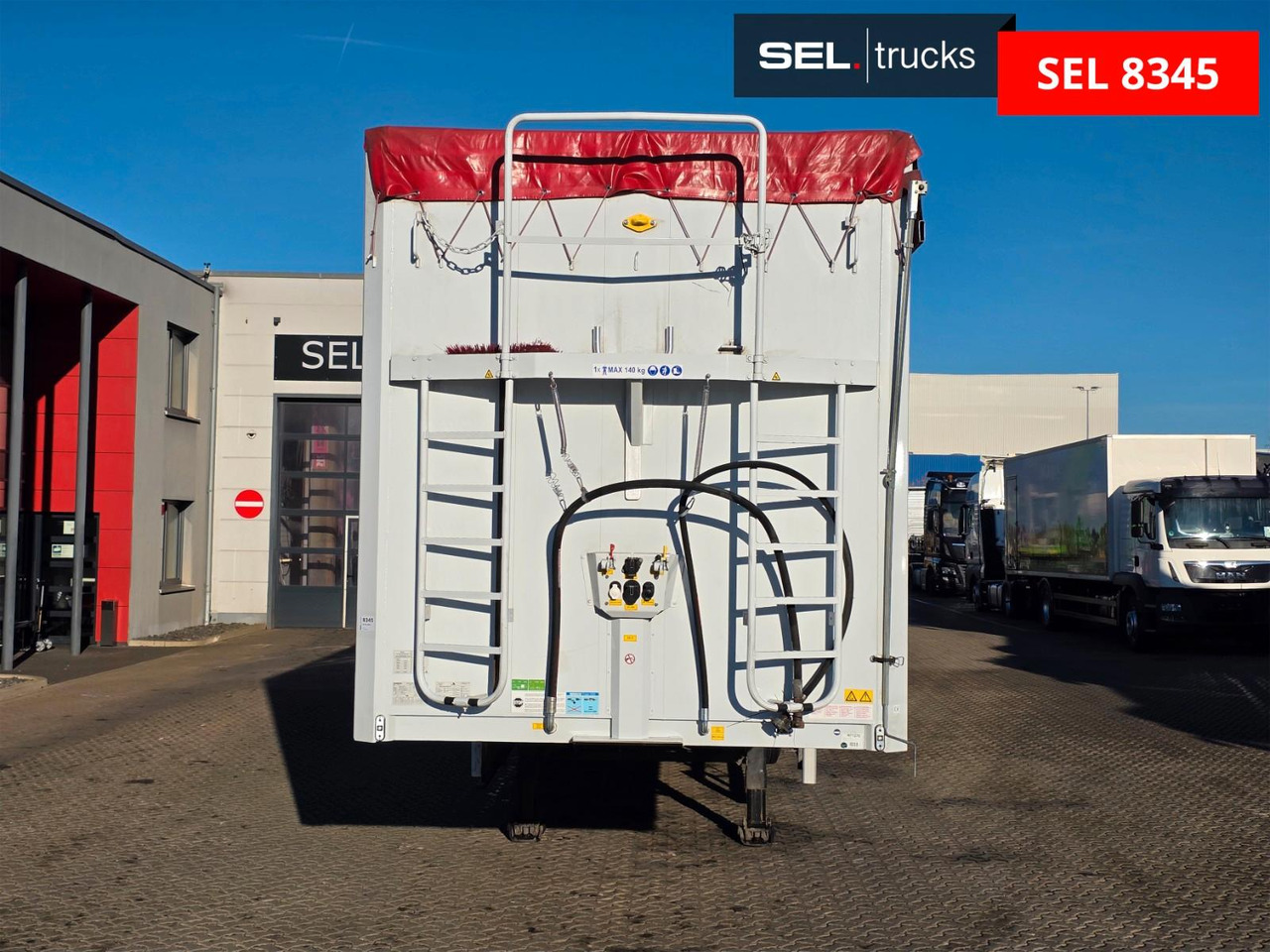 Stas S300ZX / 2 Liftachsen - Walking floor semi-trailer: picture 2 Stas S300ZX / 2 Liftachsen - Walking floor semi-trailer: picture 2