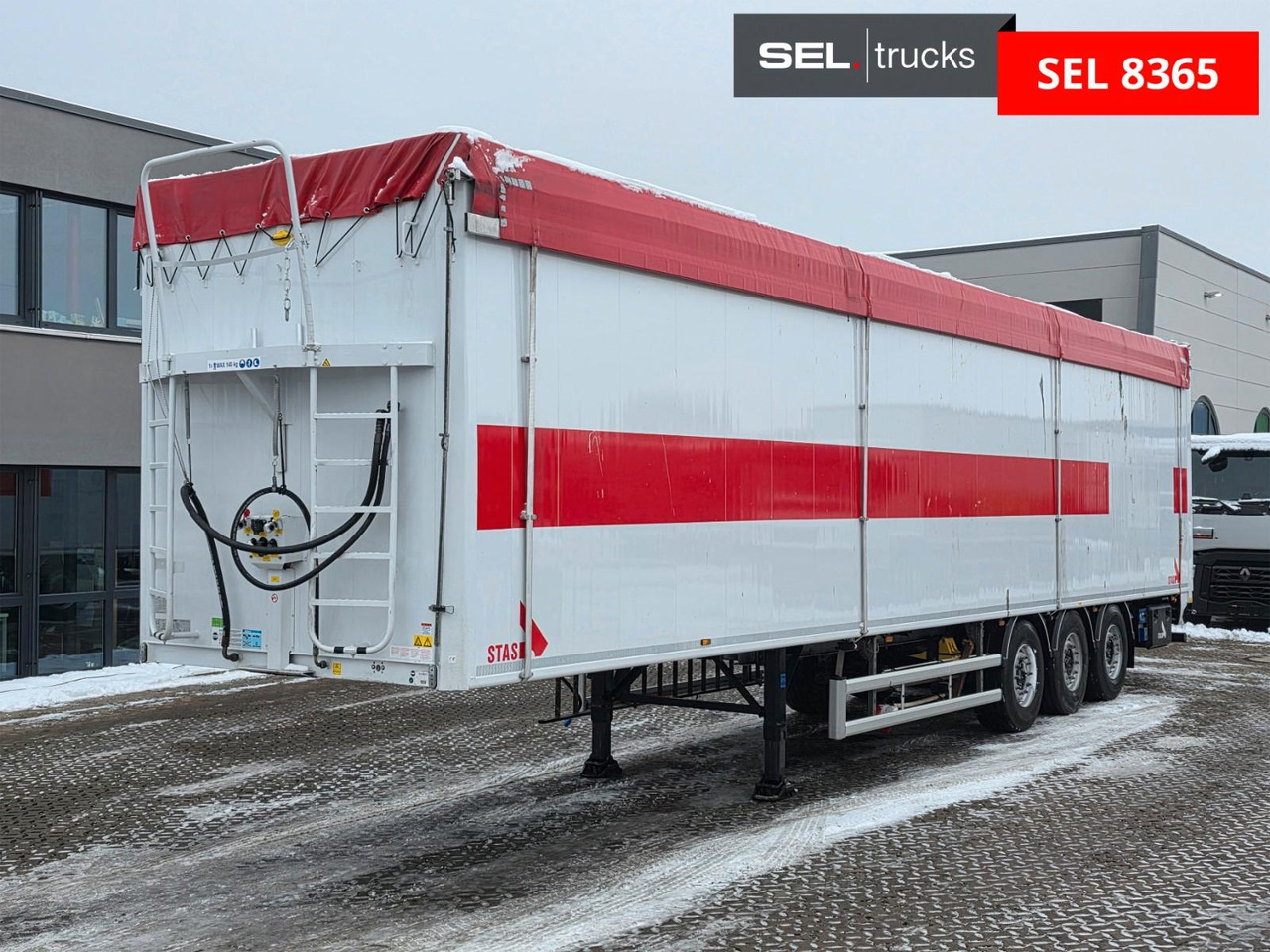 Stas S300ZX / 2 Liftachsen - Walking floor semi-trailer: picture 1 Stas S300ZX / 2 Liftachsen - Walking floor semi-trailer: picture 1