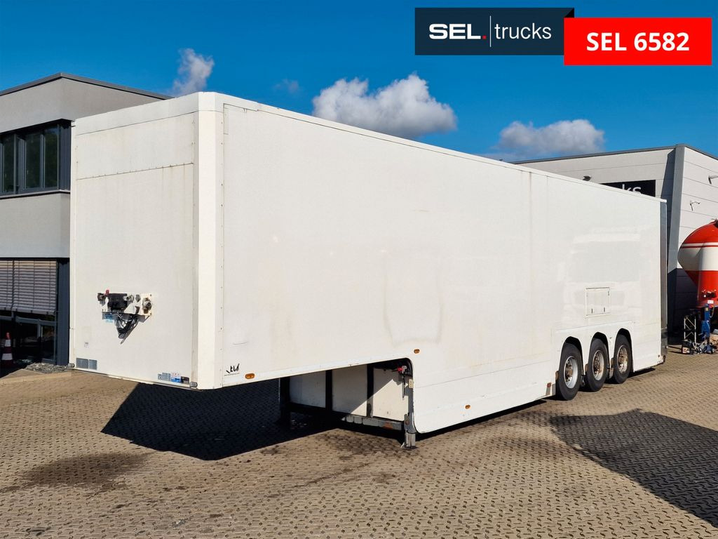 Van Eck PT-3Z / Doppelstock - Closed box semi-trailer: picture 1 Van Eck PT-3Z / Doppelstock - Closed box semi-trailer: picture 1