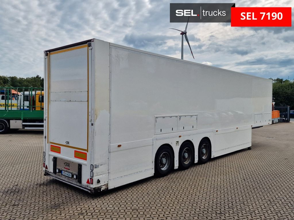 Van Eck PT-3Z / Doppelstock / Ladebordwand - Closed box semi-trailer: picture 5 Van Eck PT-3Z / Doppelstock / Ladebordwand - Closed box semi-trailer: picture 5