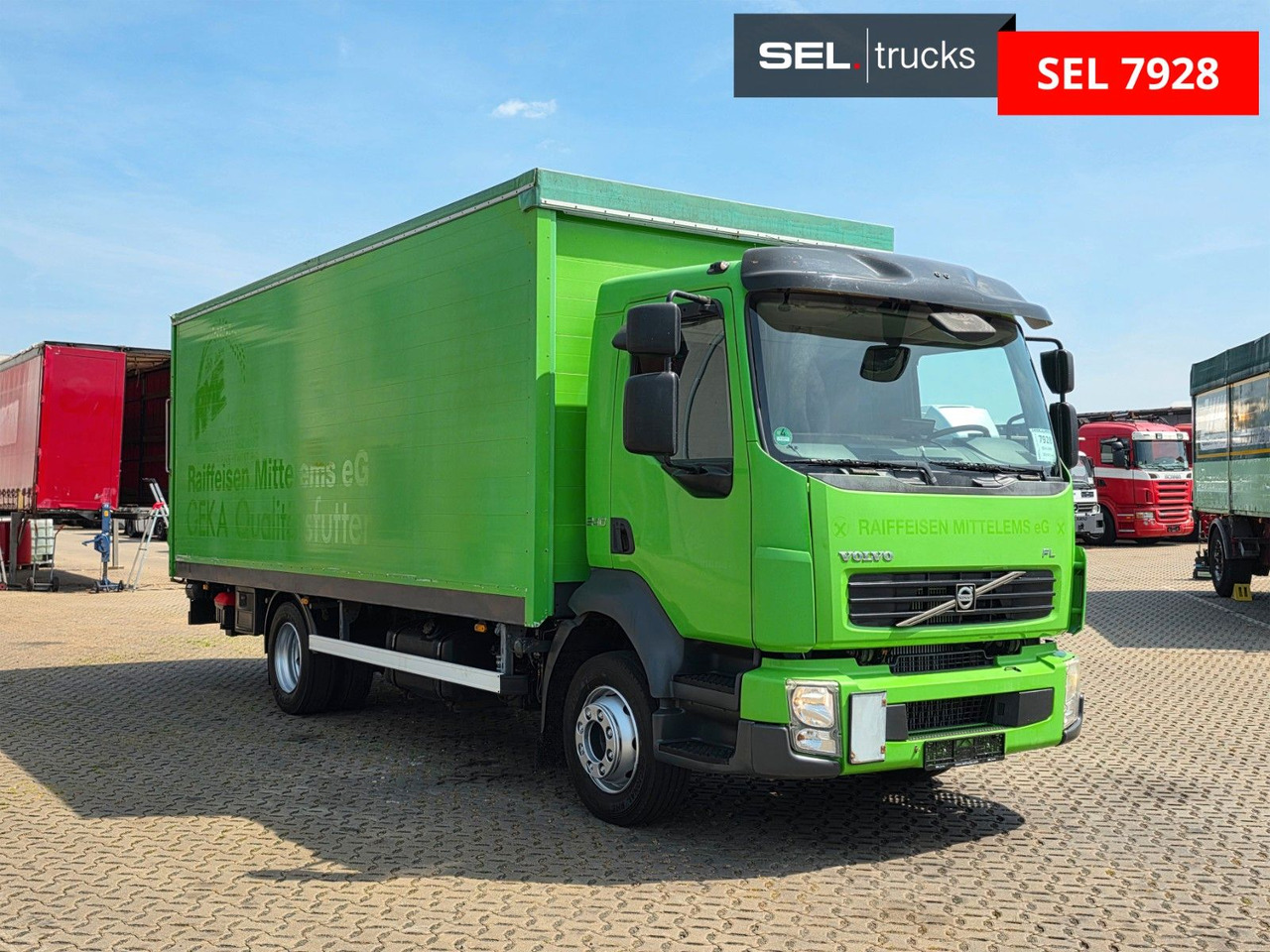 Volvo FL 240 - Curtain side truck: picture 3 Volvo FL 240 - Curtain side truck: picture 3