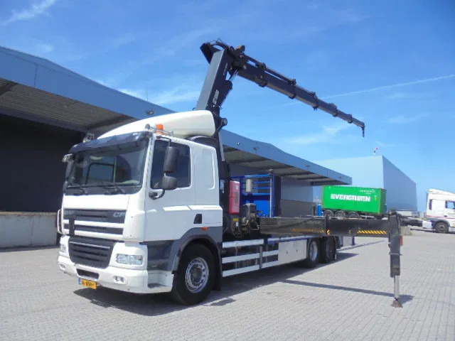 DAF CF 85 360 6X2 HIAB 477/5 NL TRUCK - Dropside/ Flatbed truck, Crane truck: picture 1 DAF CF 85 360 6X2 HIAB 477/5 NL TRUCK - Dropside/ Flatbed truck, Crane truck: picture 1