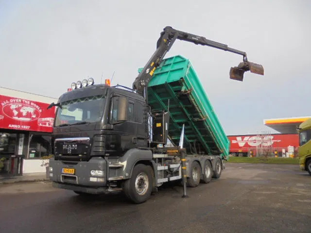 MAN TGS 35.440 8X4 TRIPLE NL TRUCK - Tipper, Crane truck: picture 1 MAN TGS 35.440 8X4 TRIPLE NL TRUCK - Tipper, Crane truck: picture 1