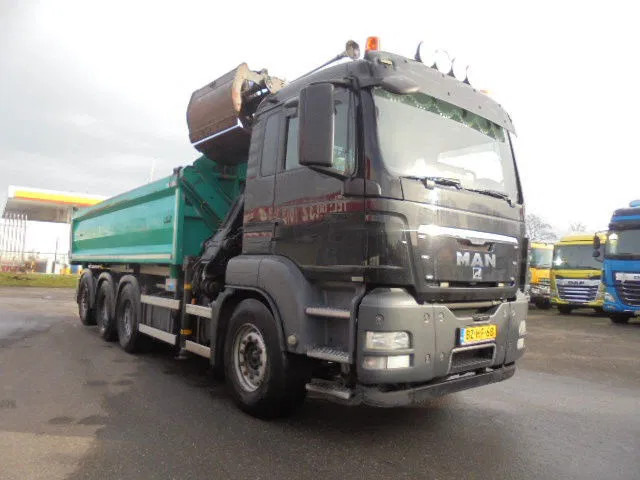 MAN TGS 35.440 8X4 TRIPLE NL TRUCK - Tipper, Crane truck: picture 2 MAN TGS 35.440 8X4 TRIPLE NL TRUCK - Tipper, Crane truck: picture 2
