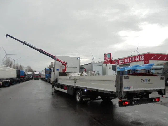 Renault Midlum 240 D12 - Dropside/ Flatbed truck, Crane truck: picture 4 Renault Midlum 240 D12 - Dropside/ Flatbed truck, Crane truck: picture 4