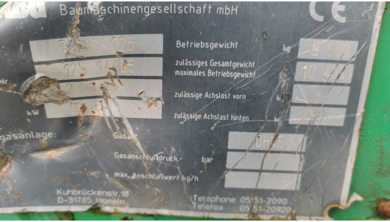 ABG Titan 125 ABG - crawler asphalt paver FULL OR FOR SPARES - Asphalt paver: picture 2 ABG Titan 125 ABG - crawler asphalt paver FULL OR FOR SPARES - Asphalt paver: picture 2