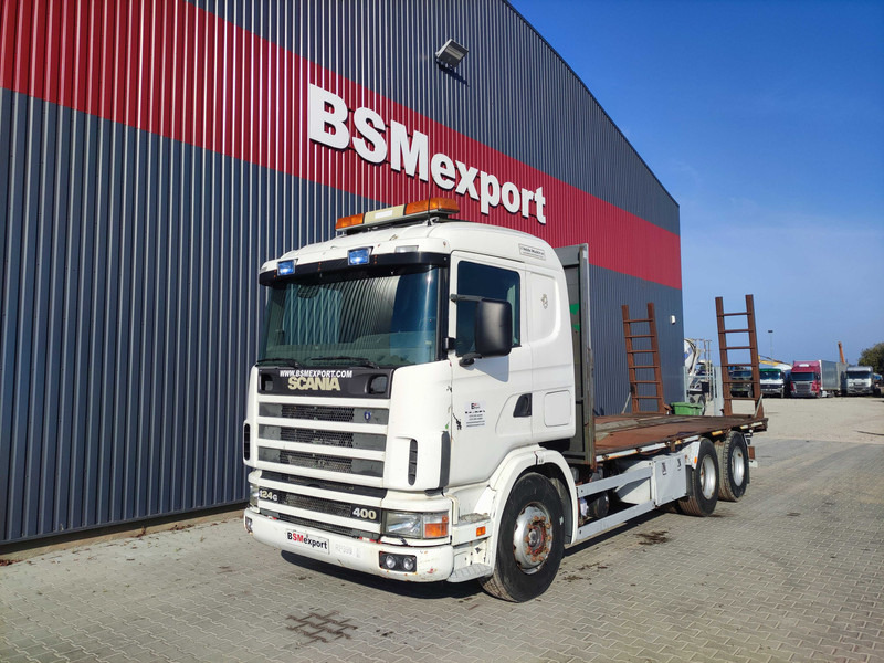 Scania 124 car transporter - Autotransporter truck: picture 1 Scania 124 car transporter - Autotransporter truck: picture 1