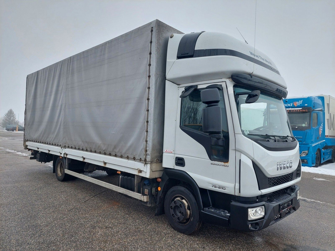 Iveco 75E21 4x2 LBW Nutzlast 3t 18 Paletten - Curtain side van: picture 2 Iveco 75E21 4x2 LBW Nutzlast 3t 18 Paletten - Curtain side van: picture 2