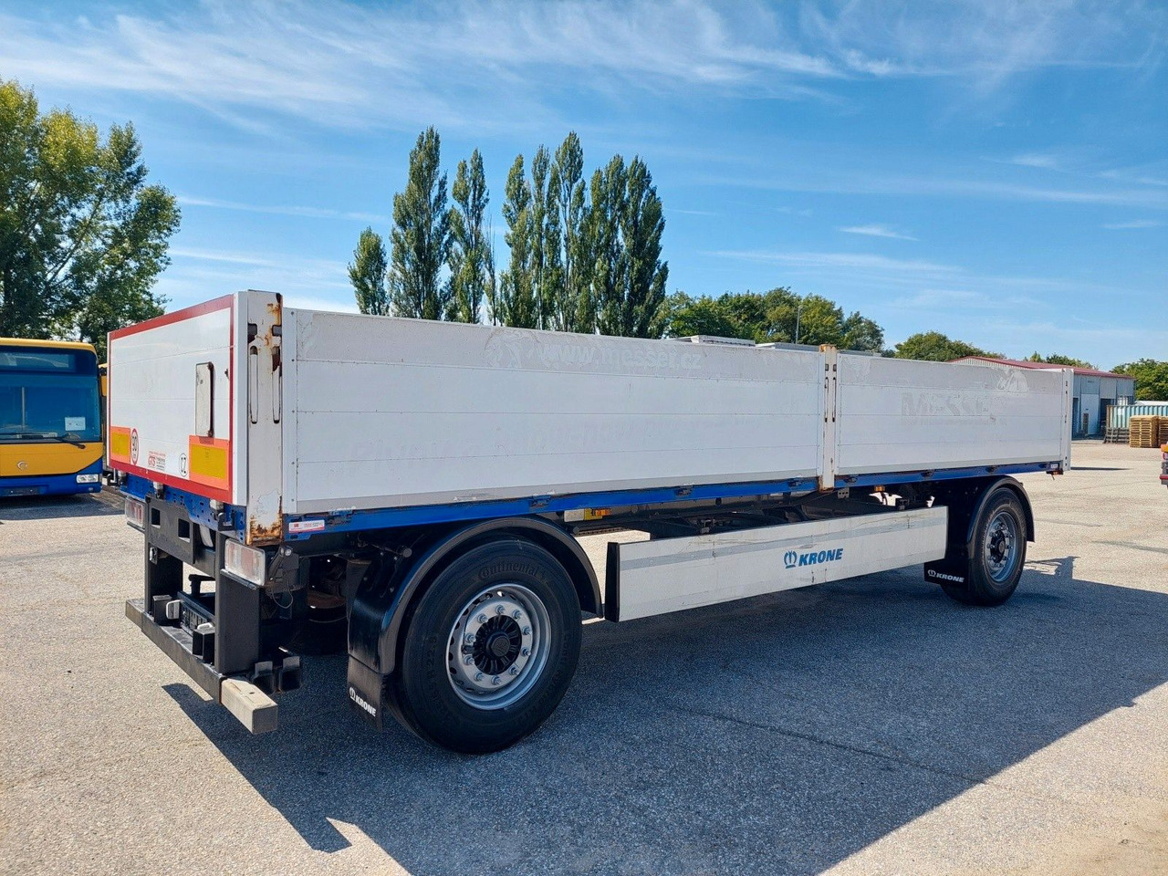 Krone AZW 18 Baustoffanhänger - Dropside/ Flatbed trailer: picture 4 Krone AZW 18 Baustoffanhänger - Dropside/ Flatbed trailer: picture 4