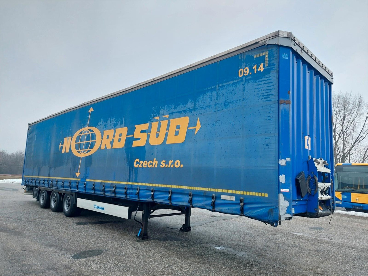 Krone SD Mega - Curtainsider semi-trailer: picture 2 Krone SD Mega - Curtainsider semi-trailer: picture 2