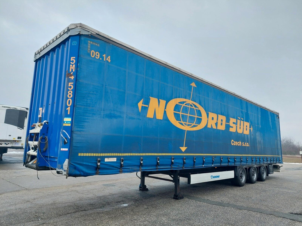 Krone SD Mega - Curtainsider semi-trailer: picture 1 Krone SD Mega - Curtainsider semi-trailer: picture 1
