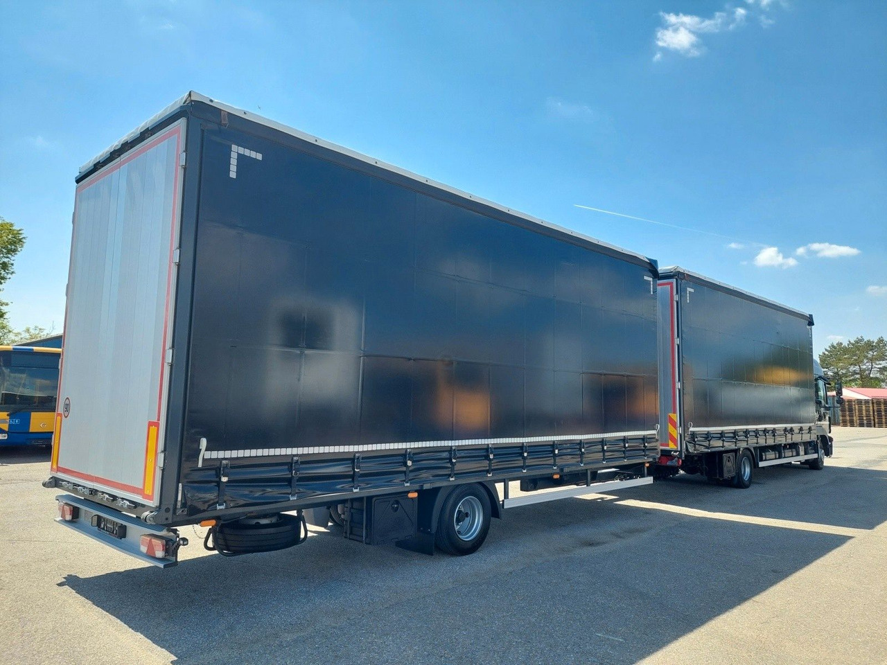 MAN TGL 12.250 BL 4x2 + Anhänger KONAR 38 Paletten - Curtain side truck: picture 4 MAN TGL 12.250 BL 4x2 + Anhänger KONAR 38 Paletten - Curtain side truck: picture 4