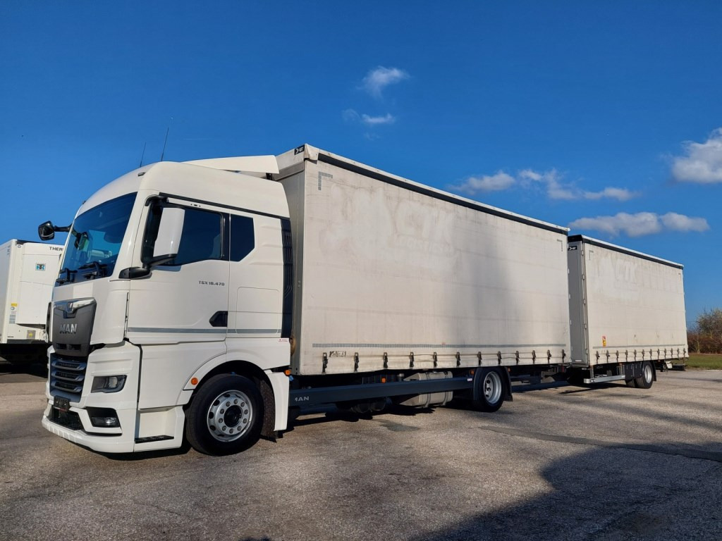 MAN TGX 18.470 LL jumbo souprava - Curtain side truck: picture 1 MAN TGX 18.470 LL jumbo souprava - Curtain side truck: picture 1
