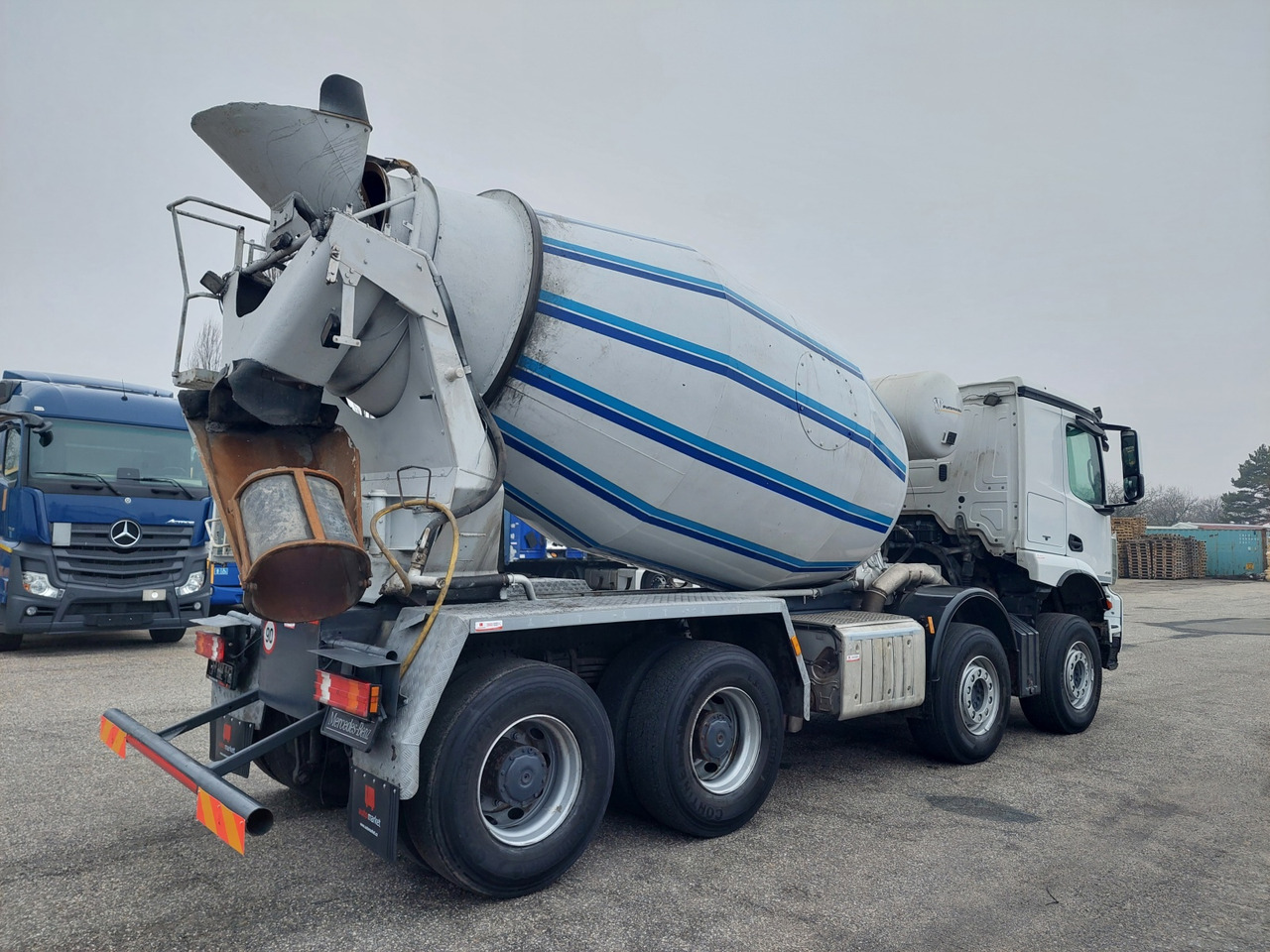 Mercedes-Benz Arocs 4146 Intermix 10m3 - Concrete mixer truck: picture 4 Mercedes-Benz Arocs 4146 Intermix 10m3 - Concrete mixer truck: picture 4