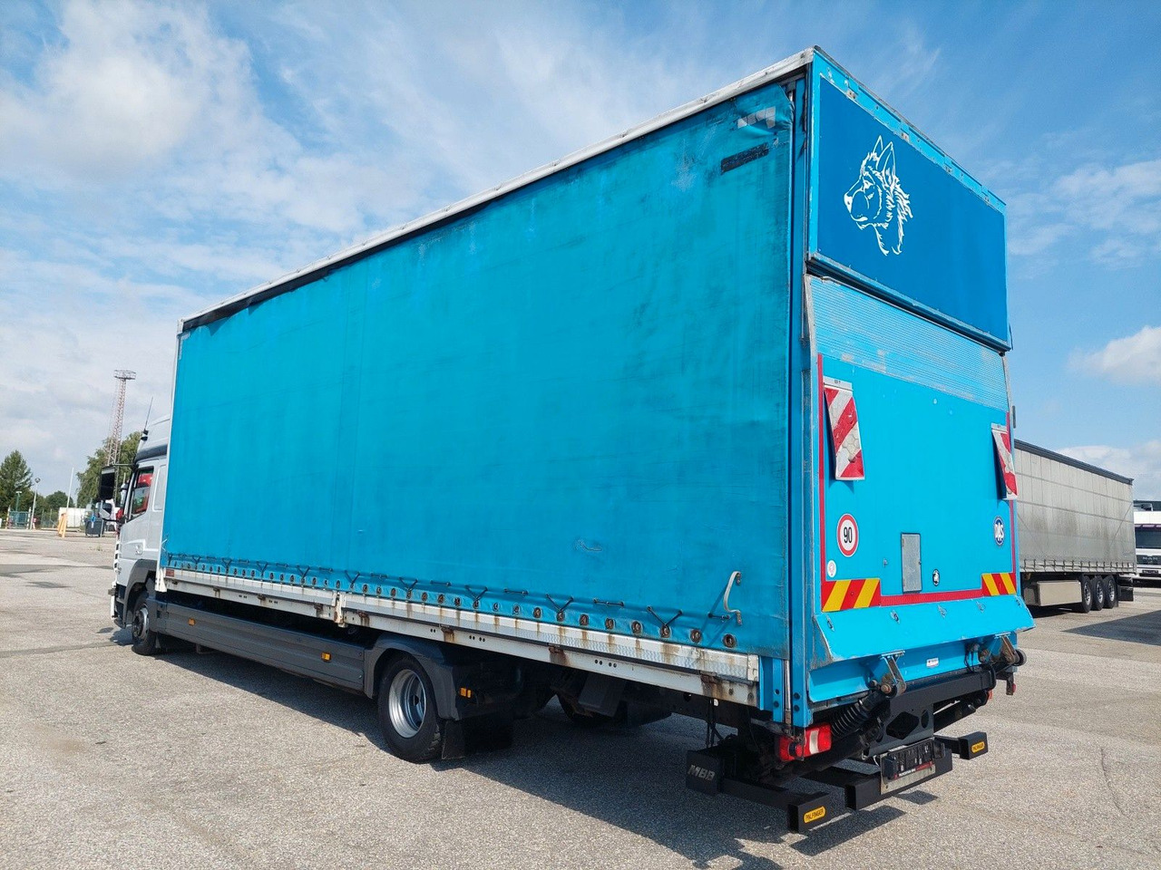 Mercedes-Benz Atego 1223 L/NR 20 20 Paletten - Curtain side truck: picture 3 Mercedes-Benz Atego 1223 L/NR 20 20 Paletten - Curtain side truck: picture 3