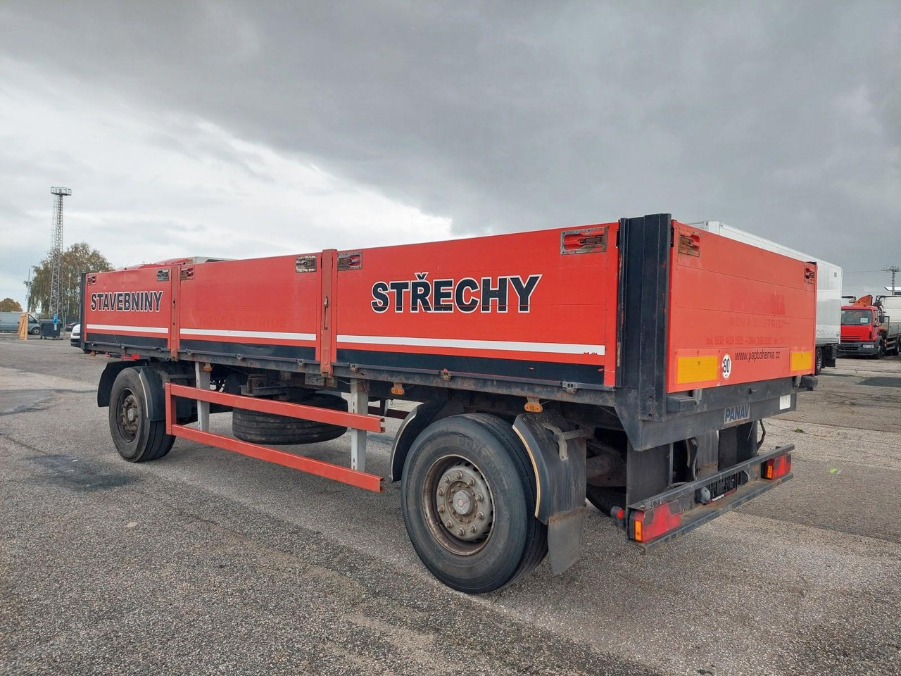 Panav PV 18 - Dropside/ Flatbed trailer: picture 3 Panav PV 18 - Dropside/ Flatbed trailer: picture 3
