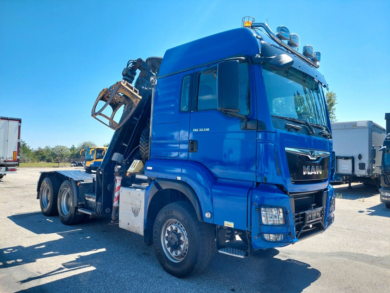 MAN TG3 33.510 6X6 BL KRAN LANGHOLZ Kesla 2117ZT94 - Tractor unit: picture 2 MAN TG3 33.510 6X6 BL KRAN LANGHOLZ Kesla 2117ZT94 - Tractor unit: picture 2
