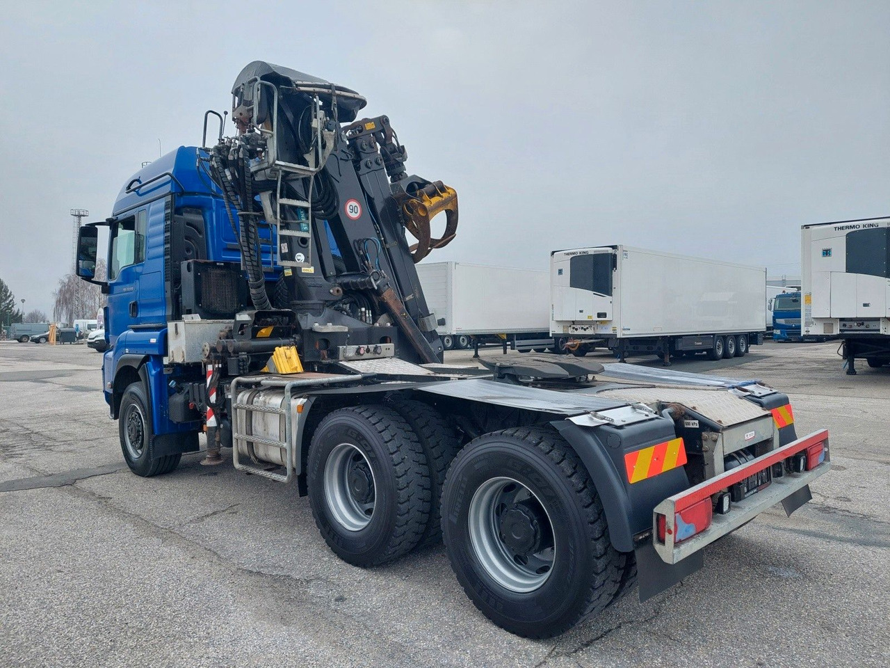 MAN TG3 33.510 6X6 BL KRAN LANGHOLZ Kesla 2117ZT94 - Tractor unit: picture 3 MAN TG3 33.510 6X6 BL KRAN LANGHOLZ Kesla 2117ZT94 - Tractor unit: picture 3