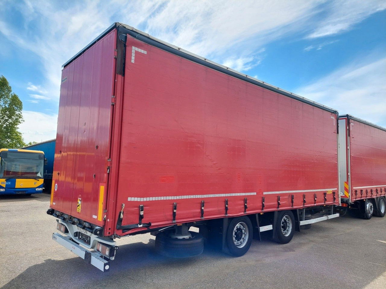 Wielton PC2K tandem Durchbar - Curtainsider trailer: picture 4 Wielton PC2K tandem Durchbar - Curtainsider trailer: picture 4