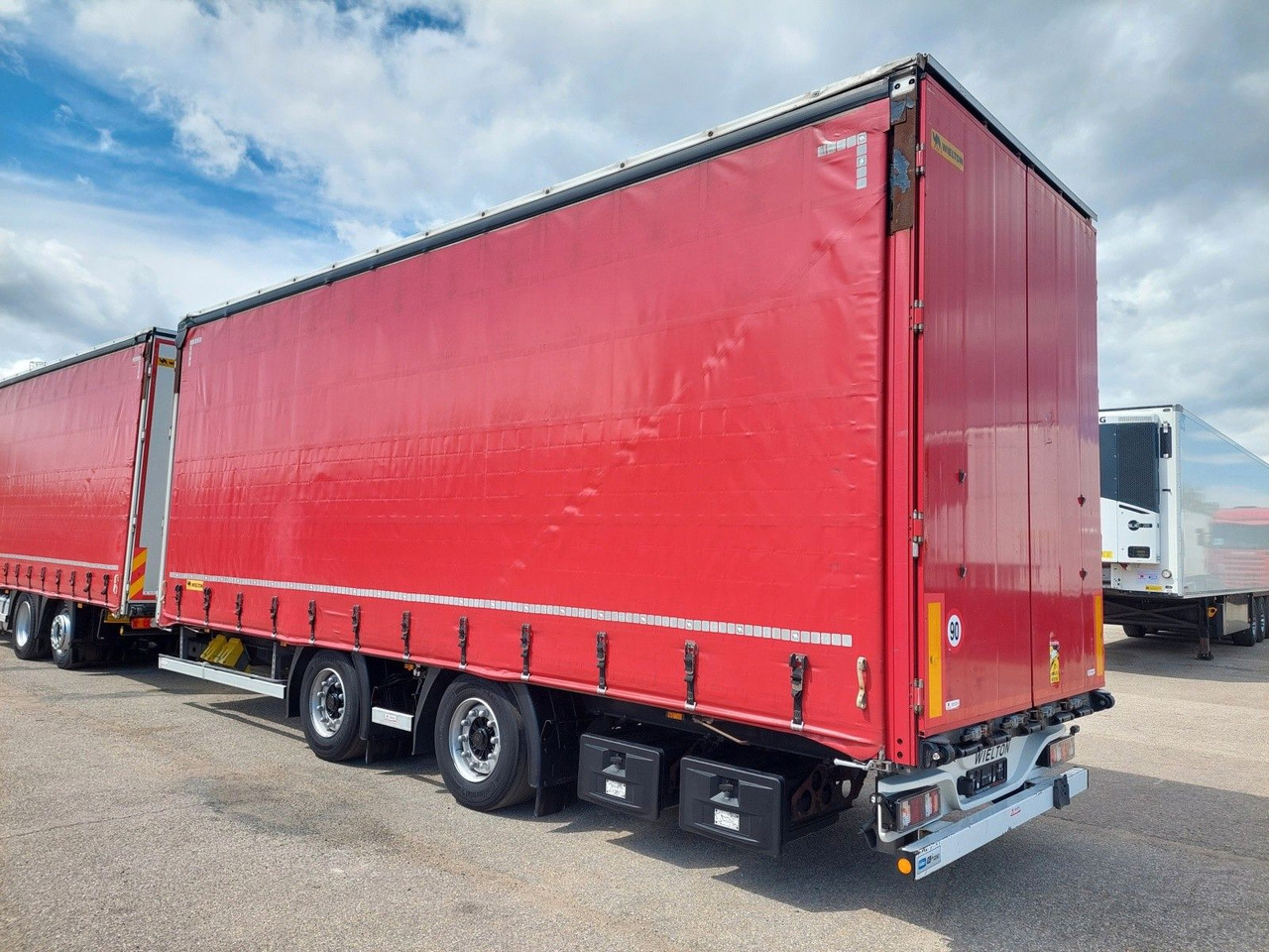 Wielton PC2K tandem Durchbar - Curtainsider trailer: picture 3 Wielton PC2K tandem Durchbar - Curtainsider trailer: picture 3
