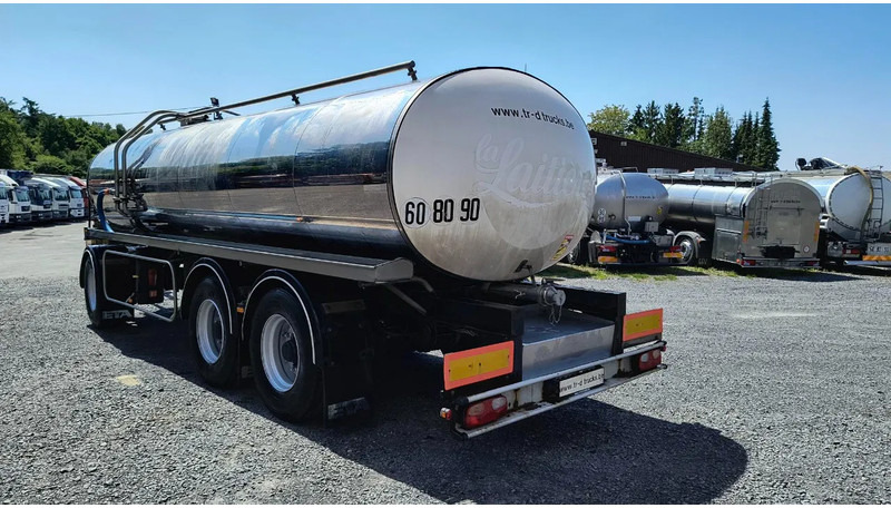ETA 16500 L INSULATED INOX TANK - 1 COMP - Tanker trailer: picture 4 ETA 16500 L INSULATED INOX TANK - 1 COMP - Tanker trailer: picture 4