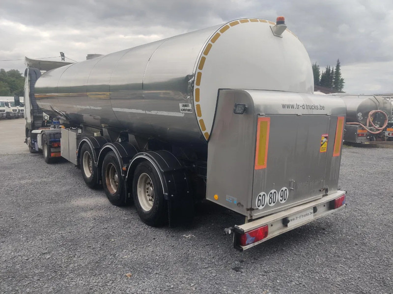 ETA INSULATED INOX TANK 29000L - 1 COMP - PUMP - Tanker semi-trailer: picture 3 ETA INSULATED INOX TANK 29000L - 1 COMP - PUMP - Tanker semi-trailer: picture 3