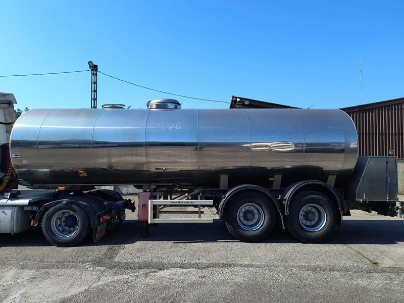 MAISONNEUVE INSULATED INOX TANK 25000 L - 1 COMP - PUMP - Tanker semi-trailer: picture 2 MAISONNEUVE INSULATED INOX TANK 25000 L - 1 COMP - PUMP - Tanker semi-trailer: picture 2