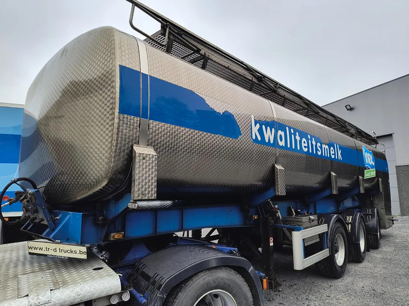 Mafa INSULATED INOX TANK 29000L 3 COMP - PUMP/COUNTER - 2 STEERING AXLES - Tanker semi-trailer: picture 1 Mafa INSULATED INOX TANK 29000L 3 COMP - PUMP/COUNTER - 2 STEERING AXLES - Tanker semi-trailer: picture 1