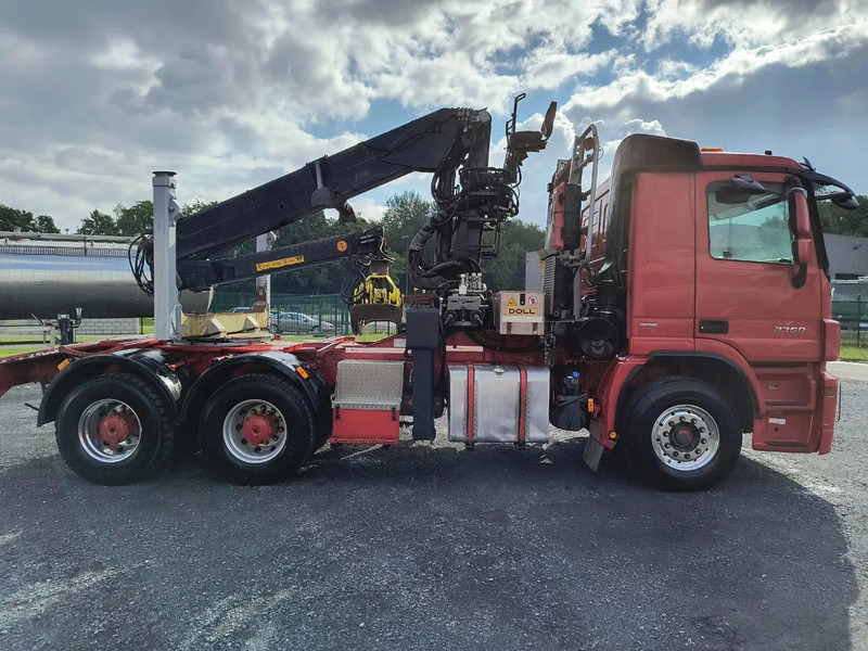 Mercedes-Benz Actros 3360 V8 CRANE HIAB 251S80 - 6X4 - V8 - Timber truck, Crane truck: picture 4 Mercedes-Benz Actros 3360 V8 CRANE HIAB 251S80 - 6X4 - V8 - Timber truck, Crane truck: picture 4