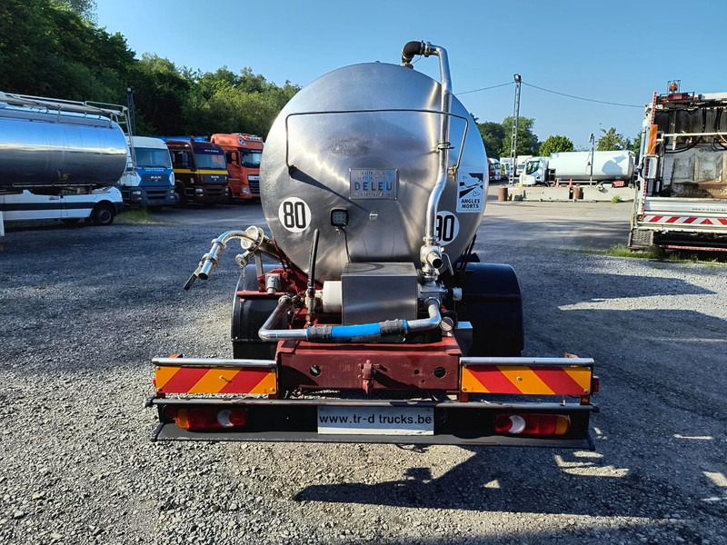 Tanker truck for transportation of milk Renault Midliner S135 - ONLY 54 400KM - SMALL TANK 3680L INSULATED INOX: picture 6