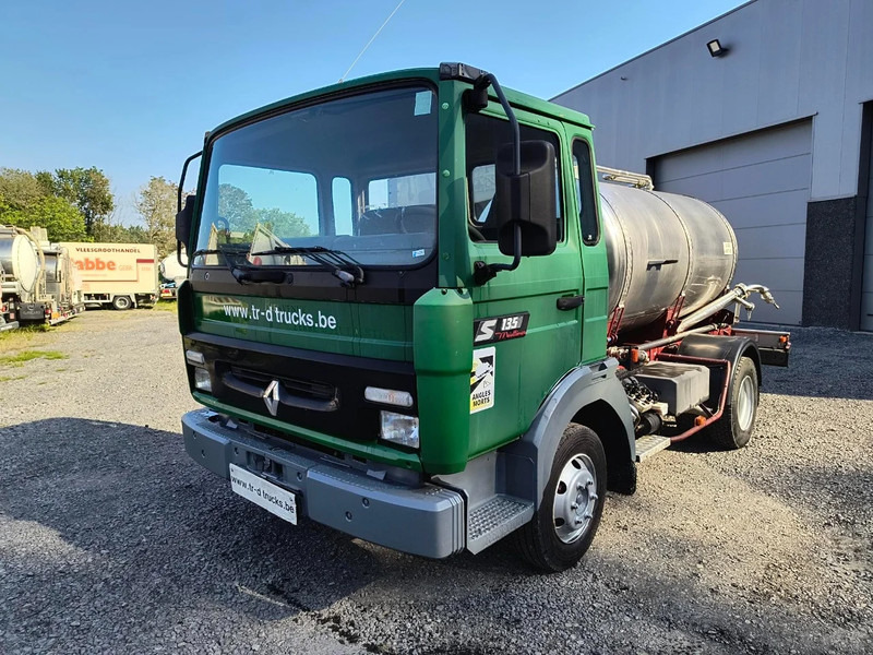 Renault Midliner S135 - ONLY 54 400KM - SMALL TANK 3680L INSULATED INOX - Tanker truck: picture 1 Renault Midliner S135 - ONLY 54 400KM - SMALL TANK 3680L INSULATED INOX - Tanker truck: picture 1