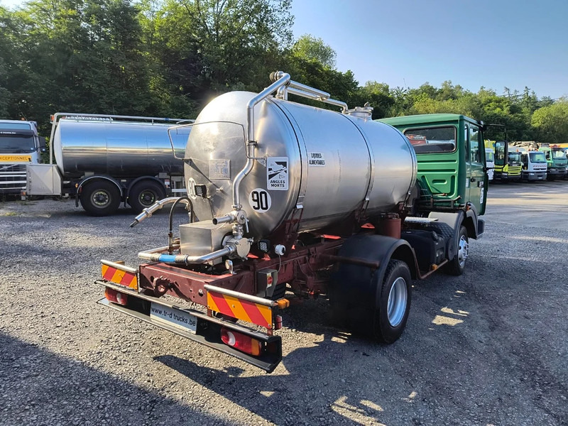 Tanker truck for transportation of milk Renault Midliner S135 - ONLY 54 400KM - SMALL TANK 3680L INSULATED INOX: picture 5