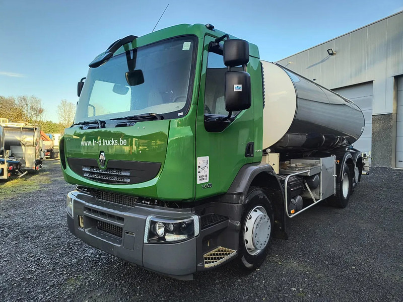 Renault Premium 370 15000L INSULATED INOX TANK - ENGINE REPLACED AND NEW TURBO - Tanker truck: picture 1 Renault Premium 370 15000L INSULATED INOX TANK - ENGINE REPLACED AND NEW TURBO - Tanker truck: picture 1
