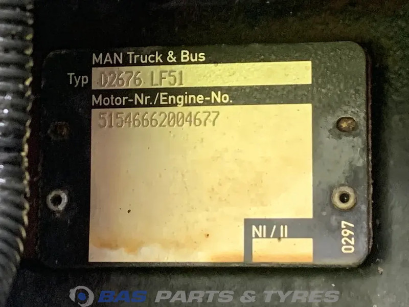Engine for Truck MAN Motor MAN D2676 LF51 51021010801: picture 6