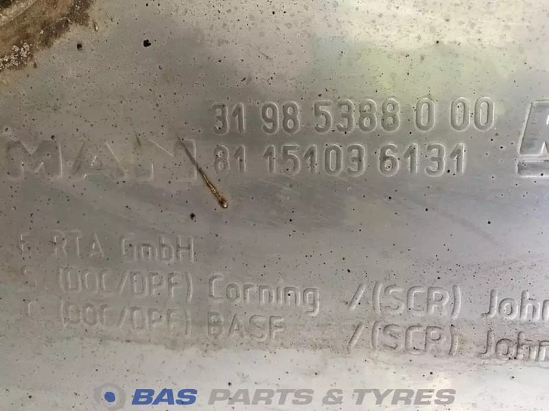 MAN Uitlaatdemper MAN 81151036110 - Muffler for Truck: picture 5 MAN Uitlaatdemper MAN 81151036110 - Muffler for Truck: picture 5