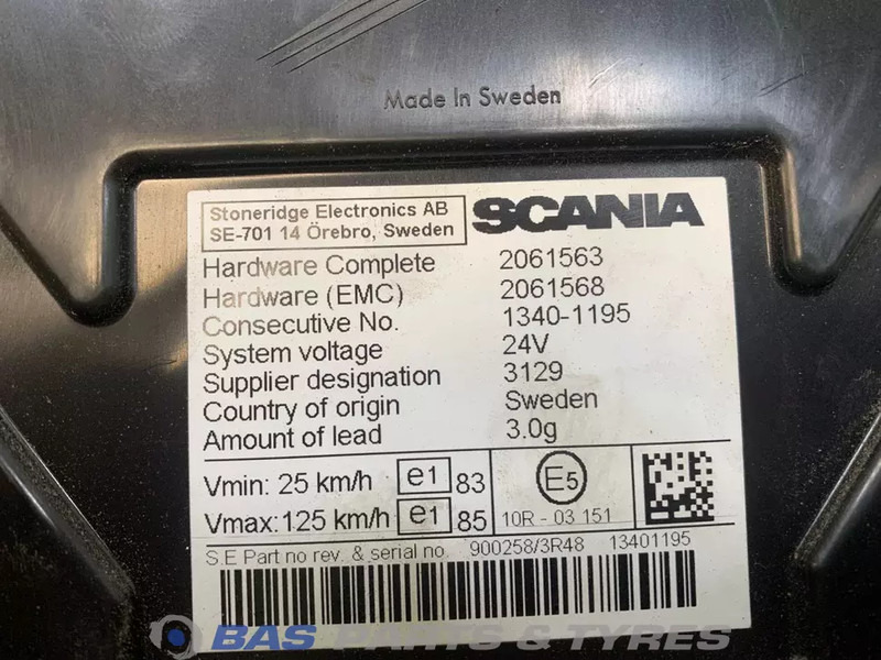 Scania R-Serie Instrumentenpaneel Scania 1900491 - Dashboard for Truck: picture 3 Scania R-Serie Instrumentenpaneel Scania 1900491 - Dashboard for Truck: picture 3