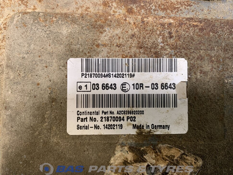 Volvo Regeleenheid Ad-Blue Volvo 21870094 - ECU for Truck: picture 3 Volvo Regeleenheid Ad-Blue Volvo 21870094 - ECU for Truck: picture 3