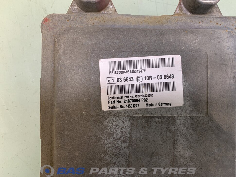 Volvo Regeleenheid Ad-Blue Volvo 21870094 - ECU for Truck: picture 3 Volvo Regeleenheid Ad-Blue Volvo 21870094 - ECU for Truck: picture 3