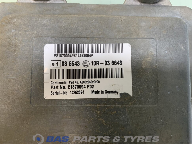 Volvo Regeleenheid Ad-Blue Volvo 21870094 - ECU for Truck: picture 3 Volvo Regeleenheid Ad-Blue Volvo 21870094 - ECU for Truck: picture 3