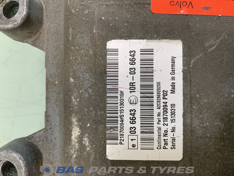 Volvo Regeleenheid Ad-Blue Volvo 21870094 - ECU for Truck: picture 3 Volvo Regeleenheid Ad-Blue Volvo 21870094 - ECU for Truck: picture 3