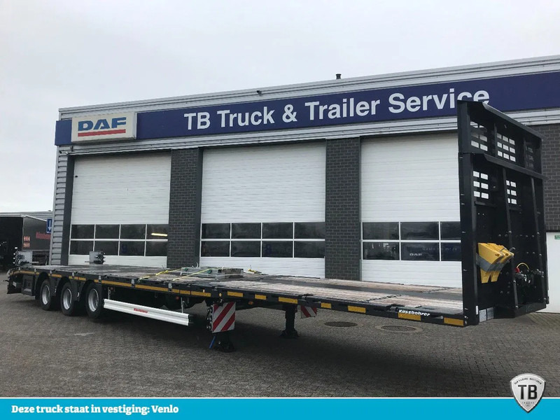 Kässbohrer SPA M 3 / 1N - 18 / 27 Uitschuifbare MEGA oplegger - Dropside/ Flatbed semi-trailer: picture 1 Kässbohrer SPA M 3 / 1N - 18 / 27 Uitschuifbare MEGA oplegger - Dropside/ Flatbed semi-trailer: picture 1
