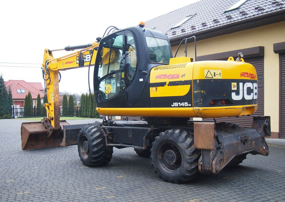 Koparka kołowa JCB JS145W 2011 Koparka JCB - Wheel excavator: picture 5 Koparka kołowa JCB JS145W 2011 Koparka JCB - Wheel excavator: picture 5