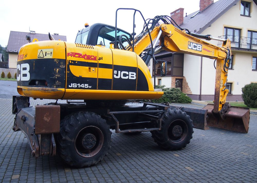 Koparka kołowa JCB JS145W 2011 Koparka JCB - Wheel excavator: picture 2 Koparka kołowa JCB JS145W 2011 Koparka JCB - Wheel excavator: picture 2