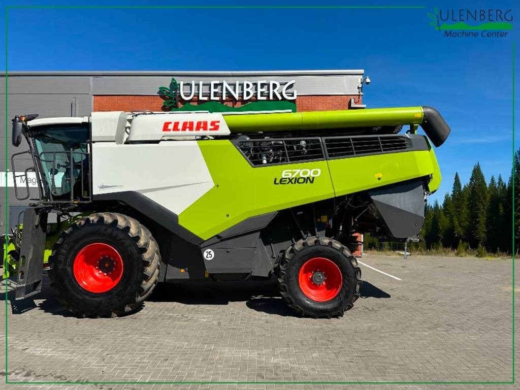 Claas LEXION 6700 -V770-408KM-744mth - Combine harvester: picture 3 Claas LEXION 6700 -V770-408KM-744mth - Combine harvester: picture 3